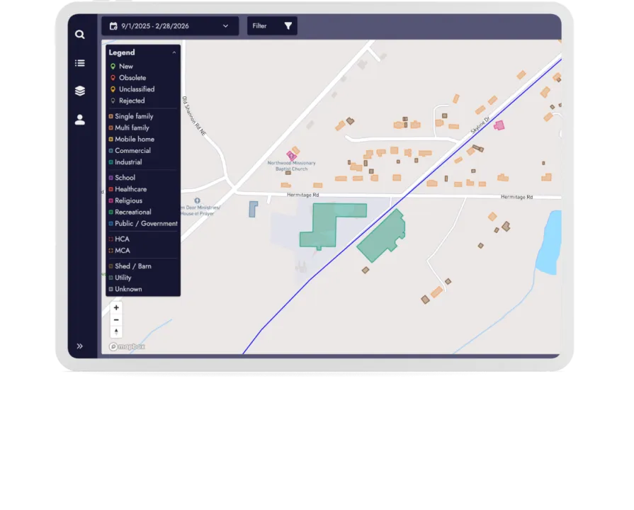 Class location monitoring in COSMIC-EYE.